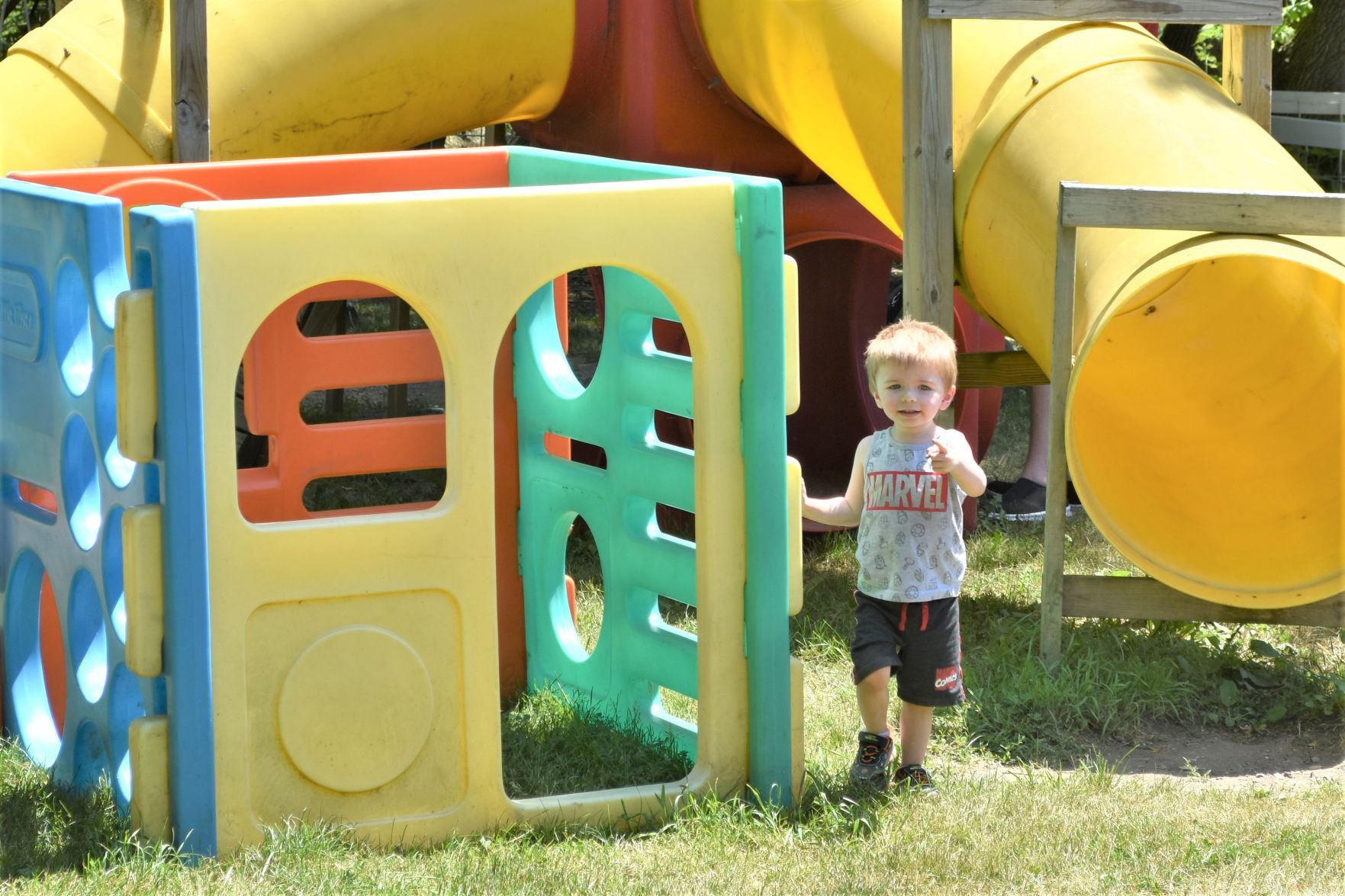 At the playground